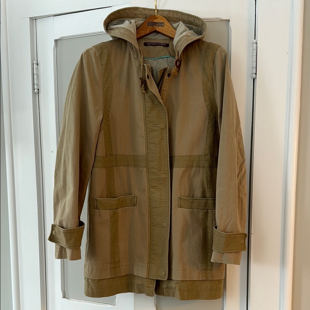 Comptoir Des Cotonniers Khaki Jacket. Size 38